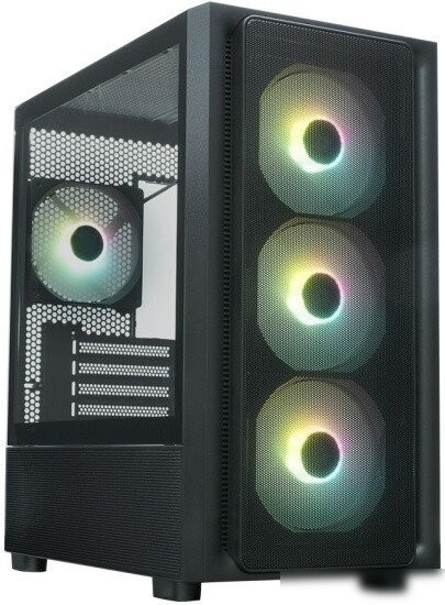 Корпус XASTRA A411M 4ARGB-FC (черный)