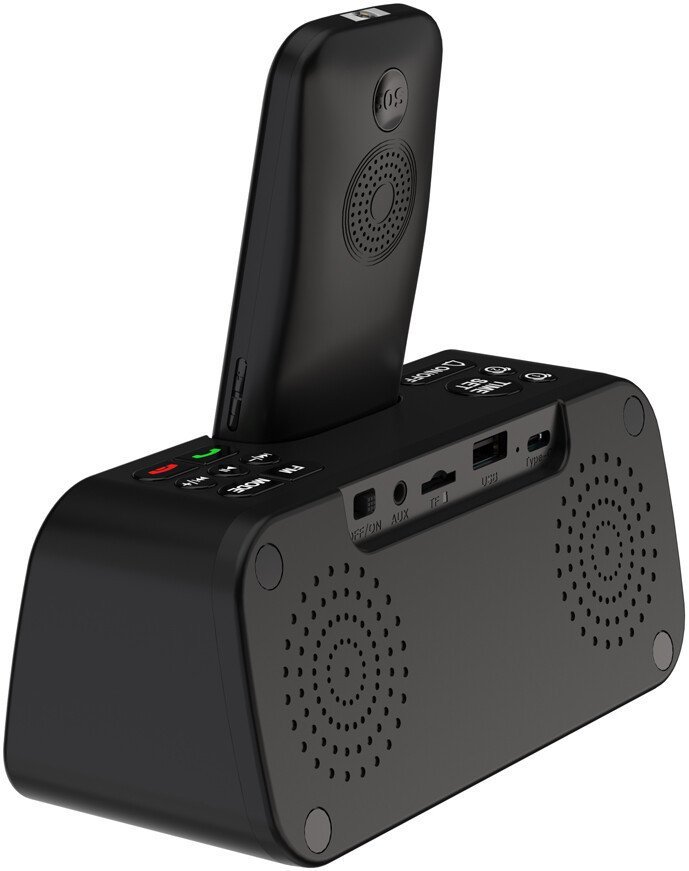 Кнопочный телефон Maxvi RT-03 (черный)