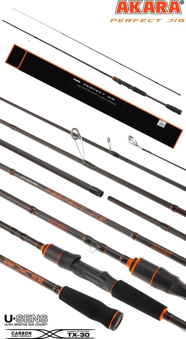 Удилище Akara Perfect Jig 802MH TX-30 PJ802MH-240