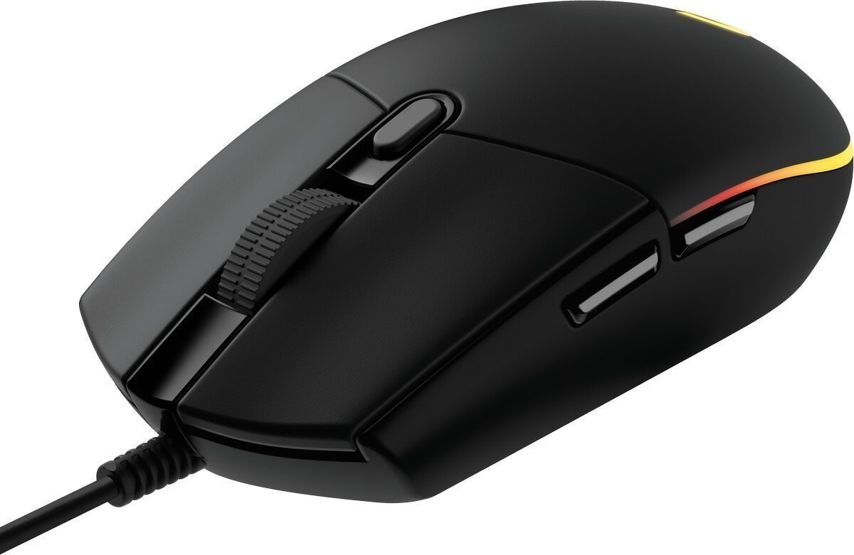 Игровая мышь Logitech G102 Lightsync (черный)