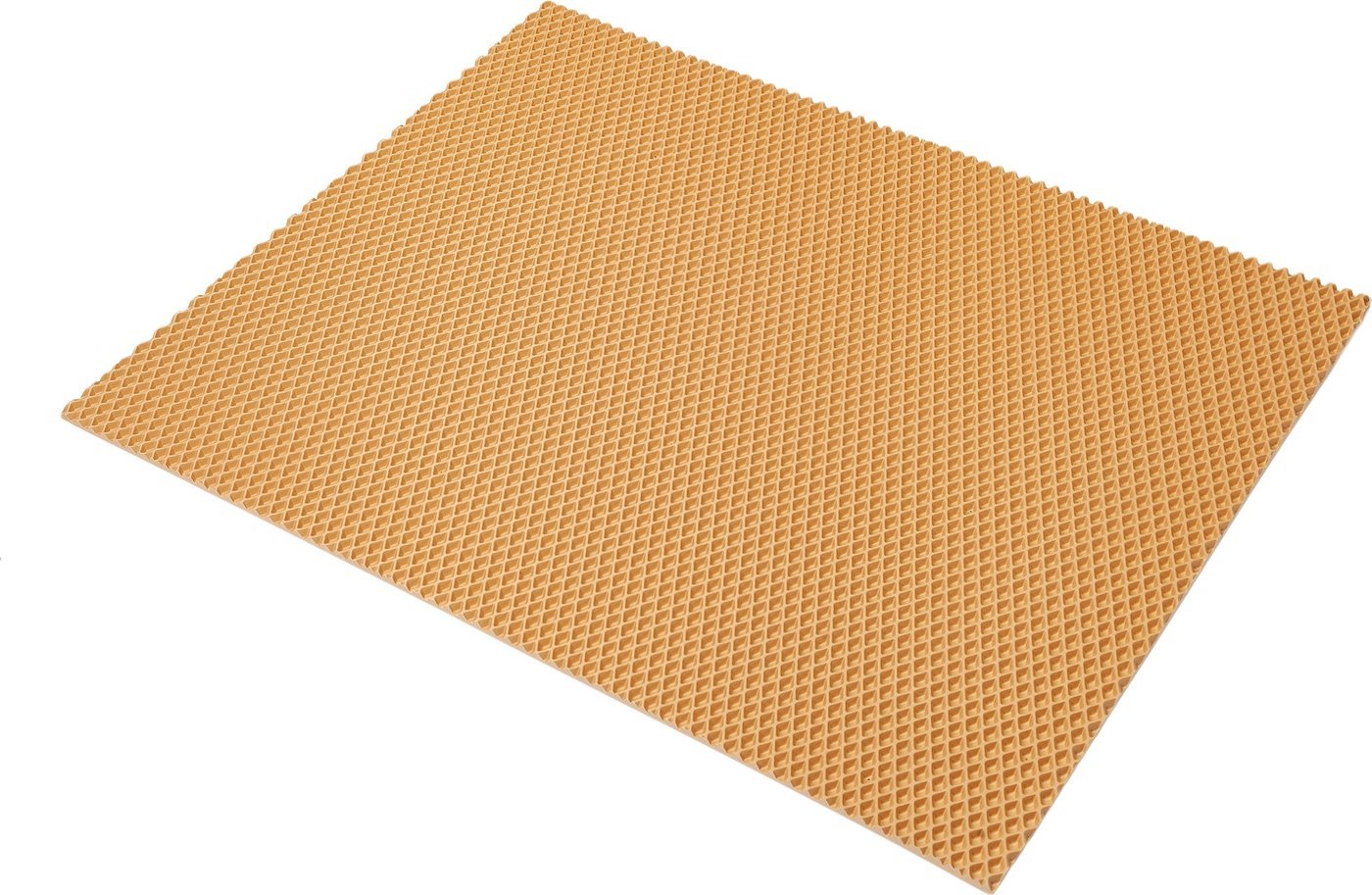 Коврик под миску Alicosta ЭВА 650x500 для животных (мини ромб/бежевый)
