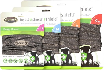 Шлейка Scruffs Insect Shield Dog Snood 937119 (серый)