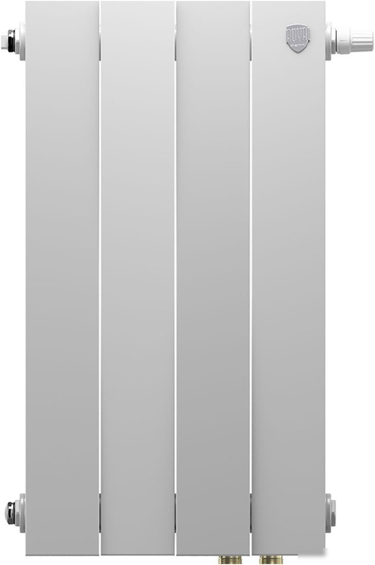 Биметаллический радиатор Royal Thermo PianoForte 500 Белый VR80 (4 секции)