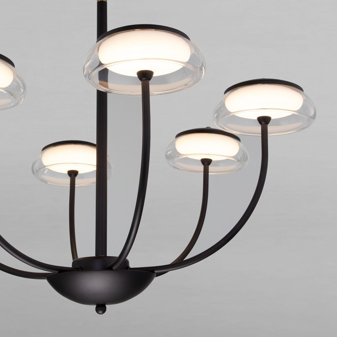 Подвесная люстра Евросвет 50388 LED (черный)
