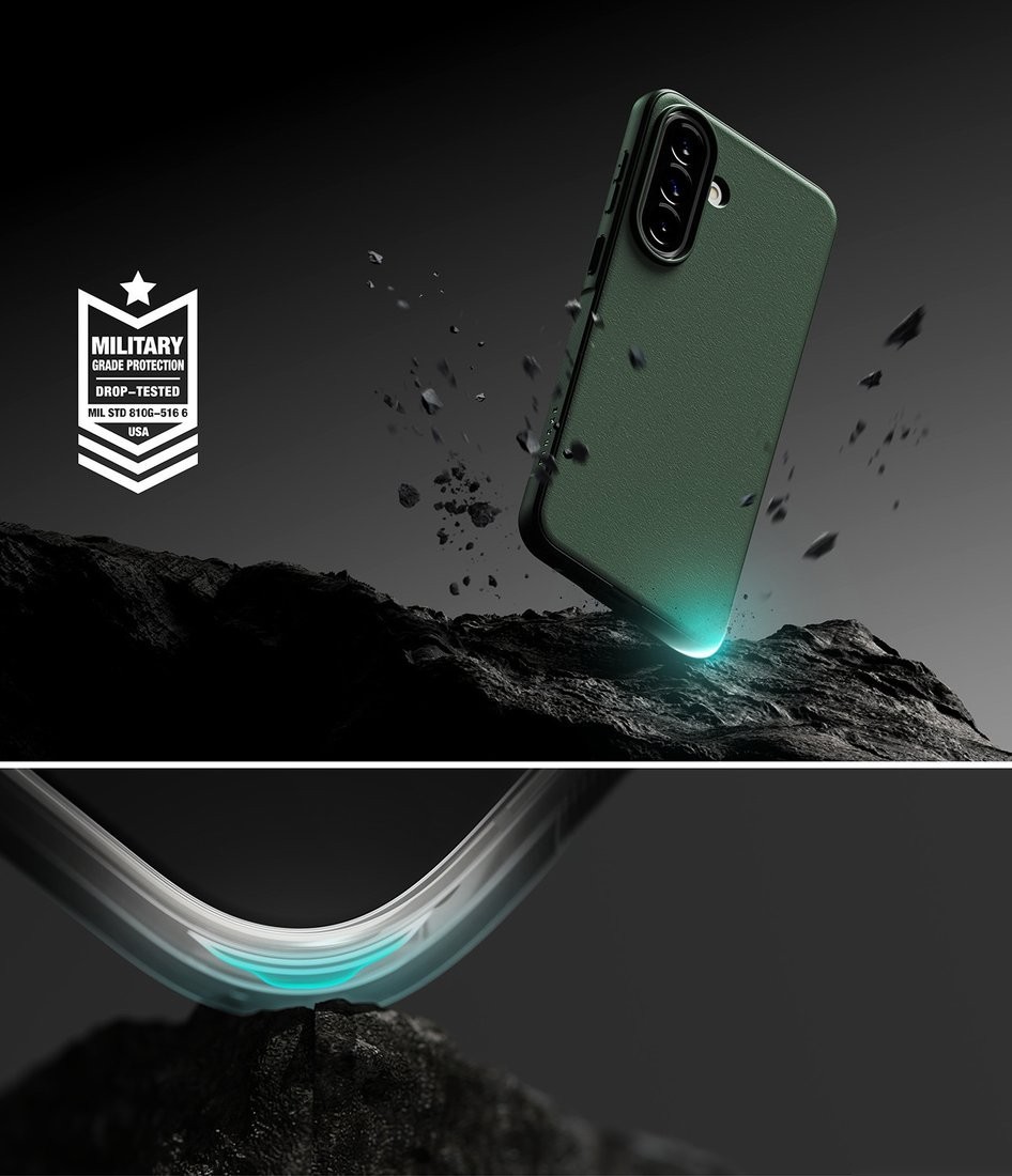 Чехол для телефона Ringke Onyx для Galaxy A57 (Dark Green)