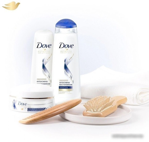 Dove Бальзам для волос Нair Therapy интенсивное восстановление 200 мл