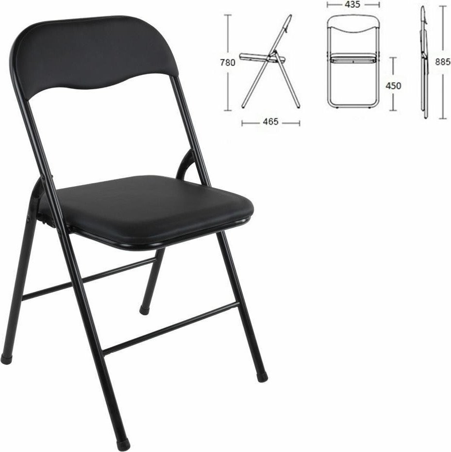 Офисный стул Brabix Golf CF-007 4 шт (черный)