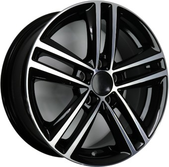 Литые диски X'trike R025 15x6" 5x100мм DIA 57.1мм ET 38мм BK/FP