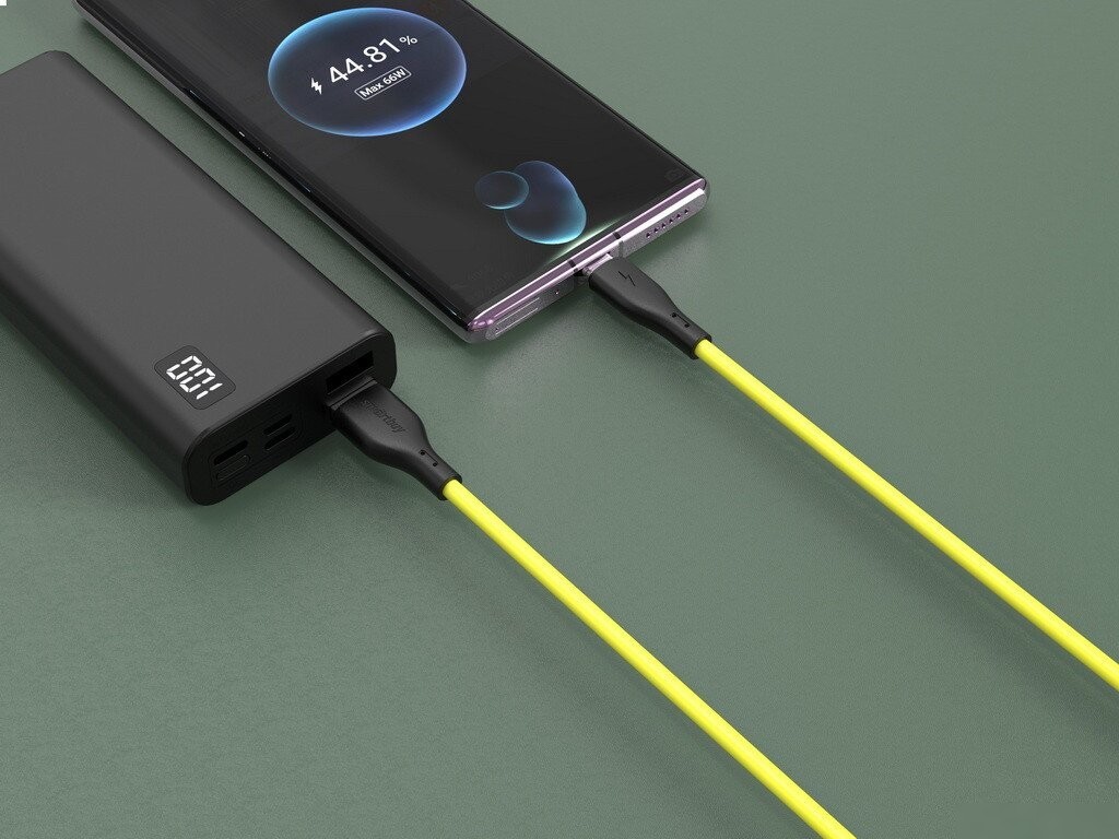 Кабель SmartBuy S21 iK-12-S21 USB Type-A - microUSB (1 м, желтый)