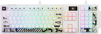 Клавиатура Dark Project KD87A+Numpad (G3ms Moonstone Switch, белый)