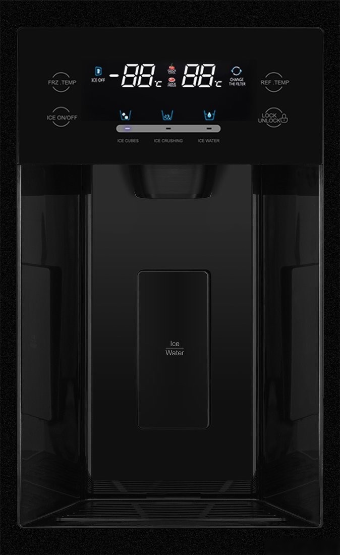 Холодильник side by side Hiberg RFS-650DX NFGB Inverter