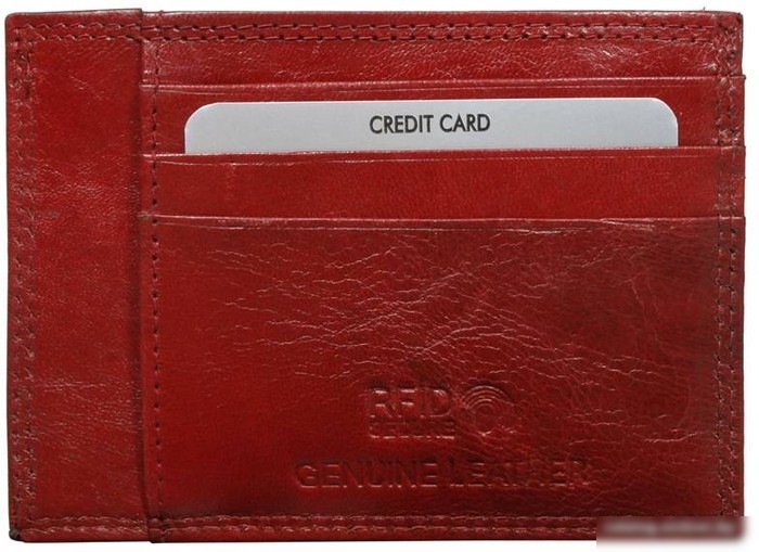 Визитница Cedar Rovicky N1901-RVTK (красный)