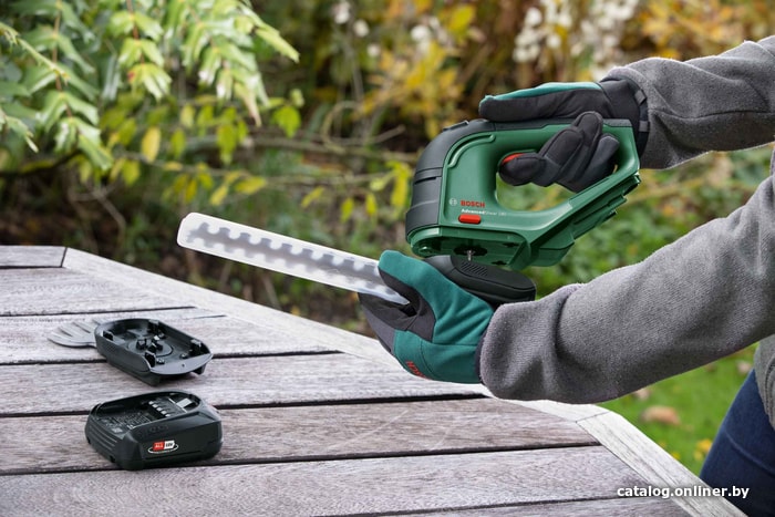 Кусторез + ножницы Bosch Advanced Shear 18V-10 0600857000 (с 1-м АКБ)