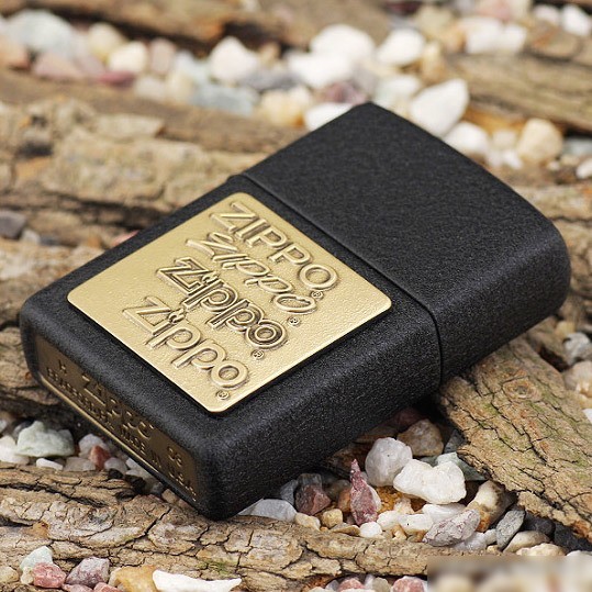 Зажигалка Zippo Classic 362 Black Crackle