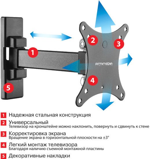 Кронштейн Arm Media MARS-1
