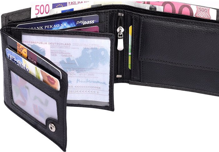 Портмоне Cedar Always Wild N992-DDP New (черный)