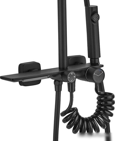 Душевая система Rea Helix chrome REA-P6618