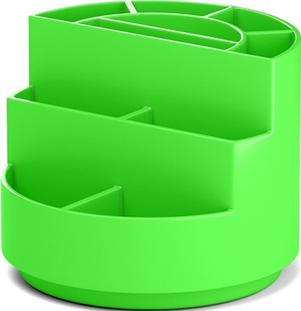 Подставка настольная Erich Krause Mini Burger Neon Solid 55769 (зеленый)