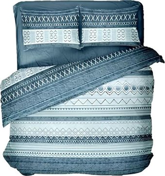 1.5-спальный комплект постельного белья Samsara Меланж 1.5cп Ф150-5/5070 (хлопок, фланель)