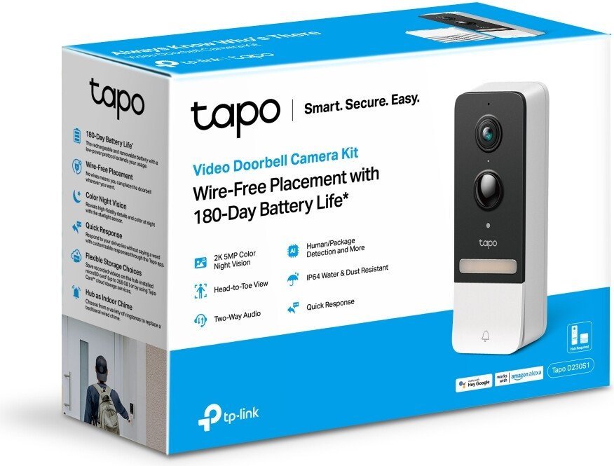 Дверной звонок TP-Link Tapo D230S1