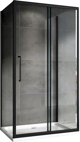 Душевой уголок Abber Schwarzer Diamant AG30120BH-S100B-S100B