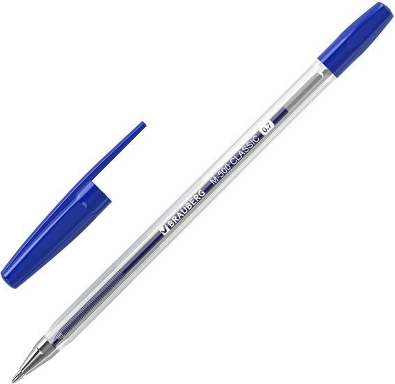 Набор шариковых ручек BRAUBERG M-500 143454 (10 шт.)