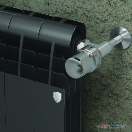 Биметаллический радиатор Royal Thermo BiLiner 500 Noir Sable (12 секций)