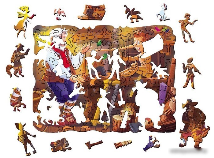 Пазл Нескучные игры Страна сказок. Пиноккио 8383
