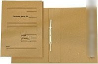 Папка картонная Деловые ресурсы Личное дело ЛД001 (серый)