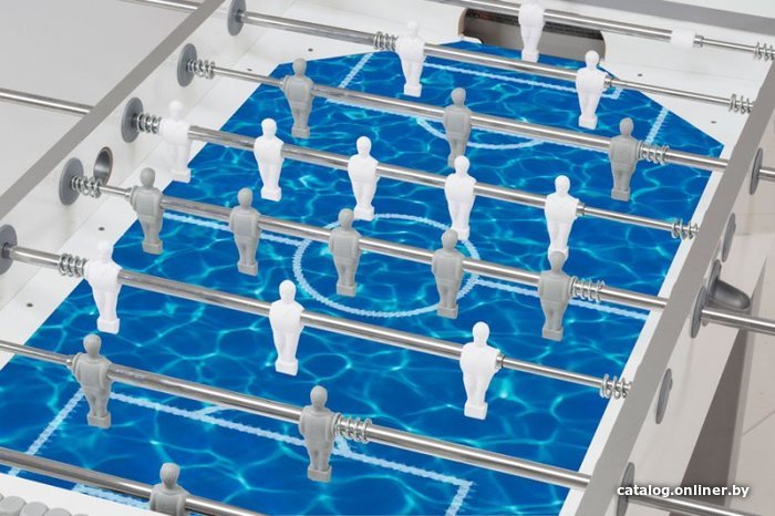 Настольный футбол Garlando G-500 Pure White H2O 54.216.05.0