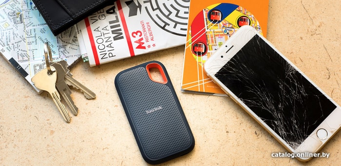 Внешний накопитель SanDisk Extreme V2 SDSSDE61-500G-G25 500GB