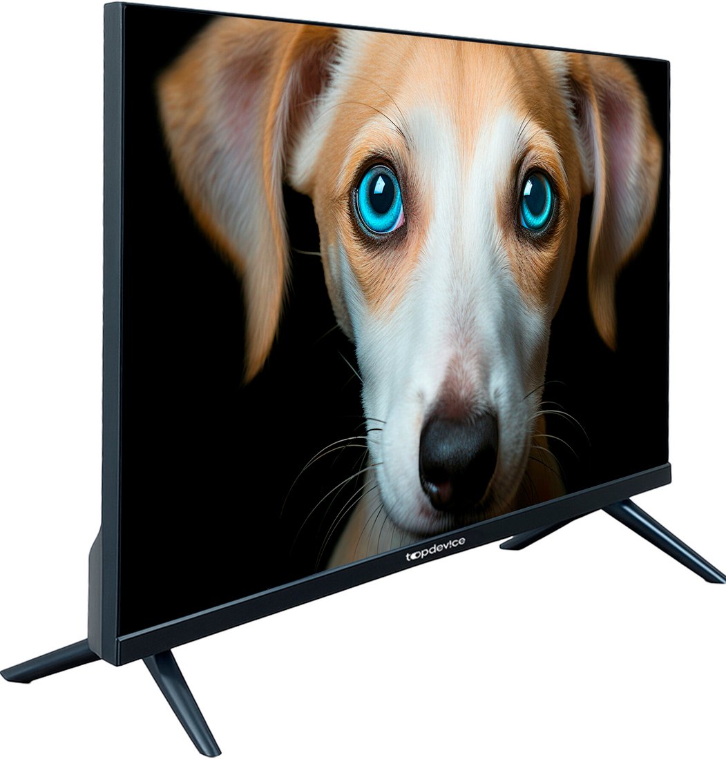 Телевизор Topdevice 24" SMART TV YaOS (черный)