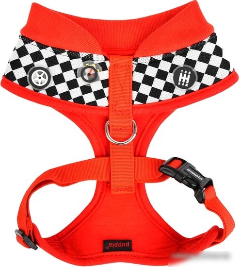 Шлейка Puppia Racer PATD-HA1767-RD-XL (красный)