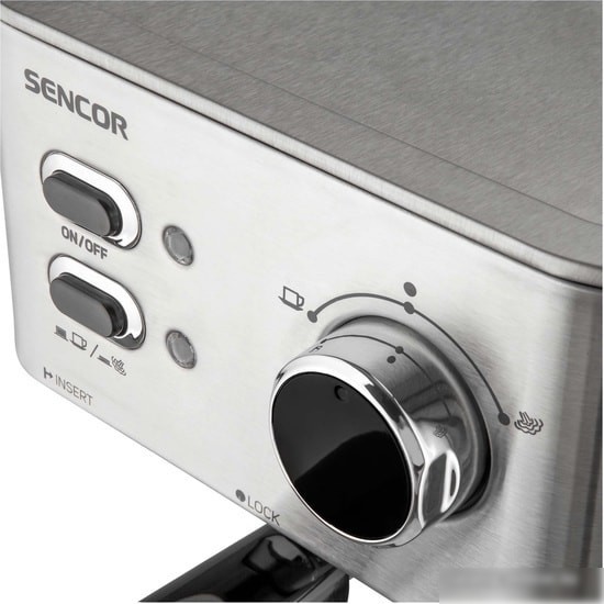 Рожковая помповая кофеварка Sencor SES 4010SS