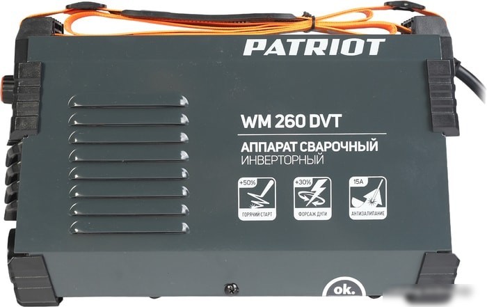 Сварочный инвертор Patriot WM 260DVT
