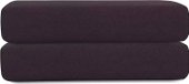 Постельное белье Tkano Essential TK24-FS0025 на резинке (сливовый)