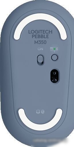 Мышь Logitech M350 Pebble (темно-синий)