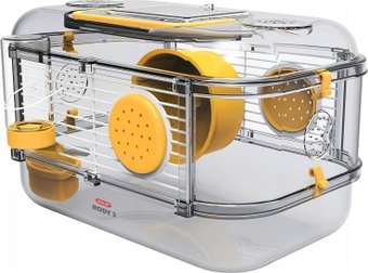 Клетка Zolux Rody 3 Mini 206012 (ярко-желтый)