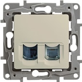Розетка телефонная Legrand Etika 6 723 52 (слоновая кость)