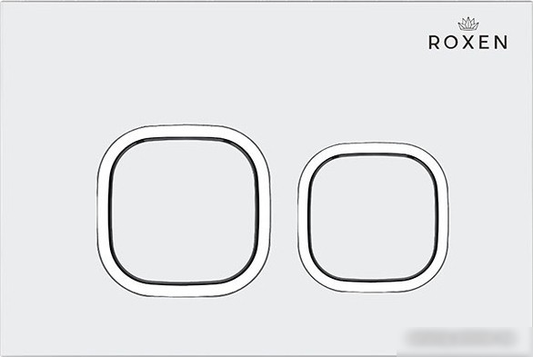 Унитаз подвесной Roxen Antares Bidet в комплекте с инсталляцией StounFix Slim 6 в 1 934445 (кнопка: белый глянец)
