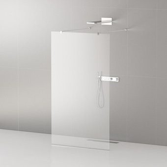 Душевая стенка Cezares LIBERTA-L-2-80-120-C-Cr