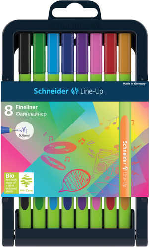 Набор капиллярных ручек Schneider Line-Up 191098 (8 цв)