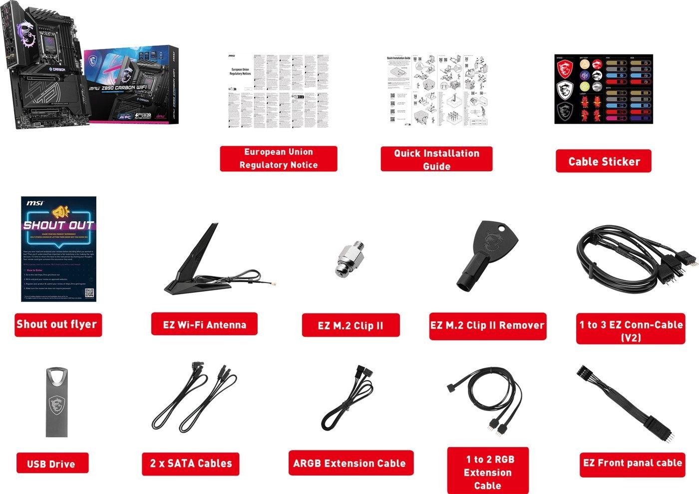 Материнская плата MSI MPG Z890 Carbon WiFi