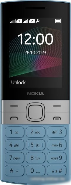Кнопочный телефон Nokia 150 (2023) Dual SIM TA-1582 (бирюзовый)