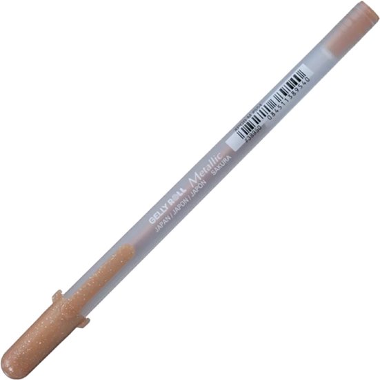 Ручка гелевая Sakura Pen Gelly Metallic XPGBM554 (медный)