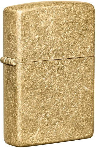Зажигалка Zippo Classic Tumbled Brass 49477