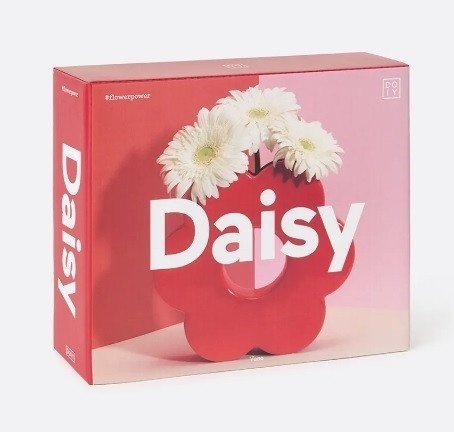 Ваза Doiy Daisy DYVADAIRE (красный)
