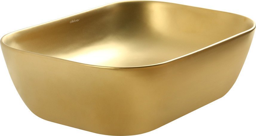 Умывальник Abber Rechteck AC2200MMG (золото матовое)