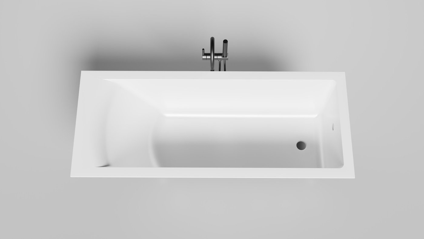 Ванна Salini Cascata 170x70 104413G (S-Sense, глянцевый)