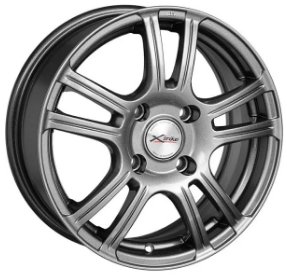 Литые диски X'trike X-105M 15x6" 4x100мм DIA 54.1мм ET 45мм HSB